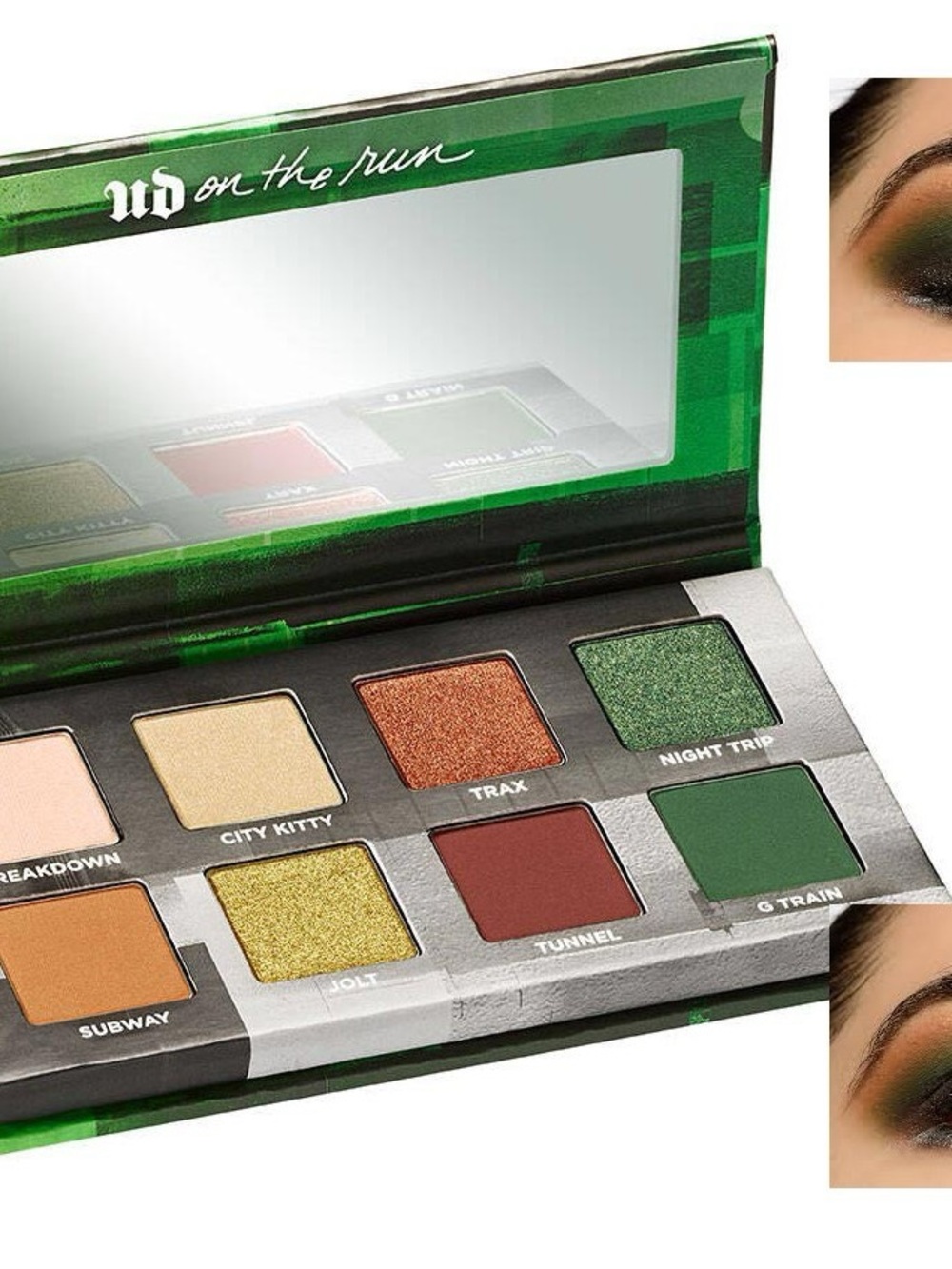 Urban Decay On The Run Eyeshadow Palette - G Train (BNIB)